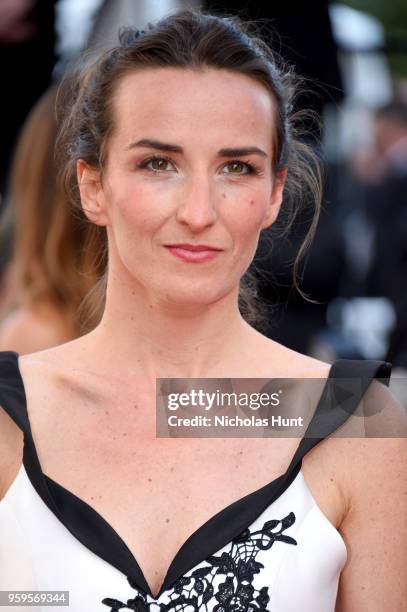 Salomé Stévenin attends the screening of "Capharnaum" during the 71st annual Cannes Film Festival at Palais des Festivals on May 17, 2018 in Cannes,...