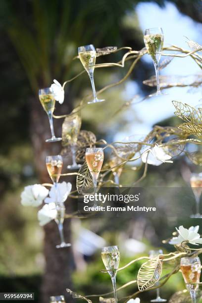 Perrier-Jouet: at the amfAR Gala Cannes 2018 at Hotel du Cap- Eden-Roc on May 17, 2018 in Cap d'Antibes, France.