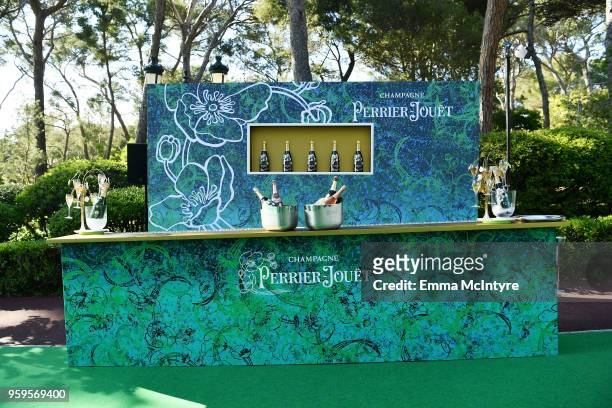 Perrier-Jouet: at the amfAR Gala Cannes 2018 at Hotel du Cap- Eden-Roc on May 17, 2018 in Cap d'Antibes, France.