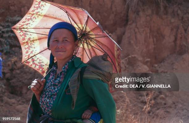 Woman of Hmong people, Phonsavan, Plain of Jars, Laos.