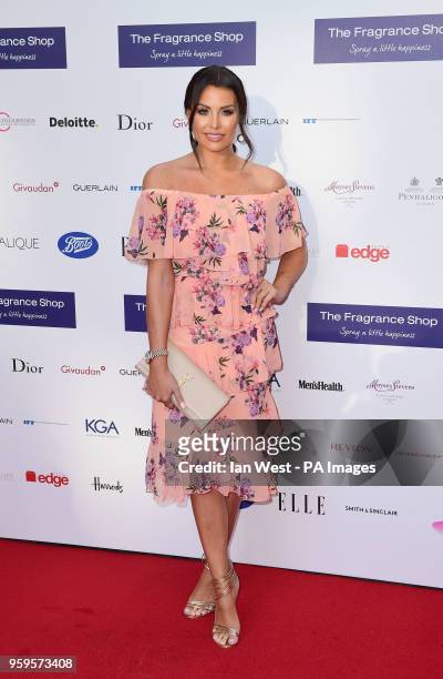 Jessica Wright arrives for the Fragrance Foundation Awards at The Brewery Hotel in London.