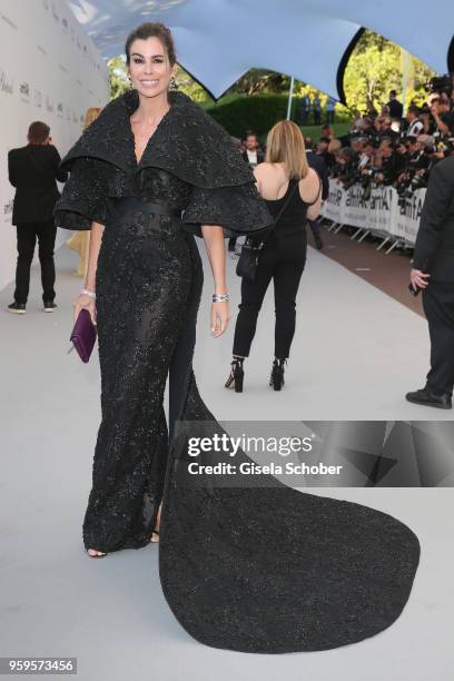 Christina Pitanguy arrives at the amfAR Gala Cannes 2018 at Hotel du Cap-Eden-Roc on May 17, 2018 in Cap d'Antibes, France.