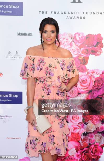 Jessica Wright arrives for the Fragrance Foundation Awards at The Brewery Hotel in London.