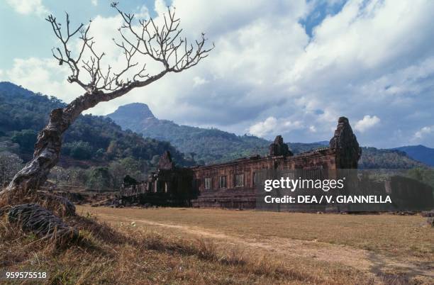 The Khmer temple of Vat Phou , Champasak, Laos.