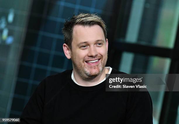 Director/actor Michael Arden visits Build Series to discuss Broadway's musical "Once on This Island" at Build Studio on May 17, 2018 in New York City.