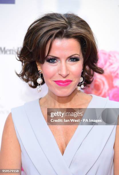 Natasha Kaplinsky arrives for the Fragrance Foundation Awards at The Brewery Hotel in London.