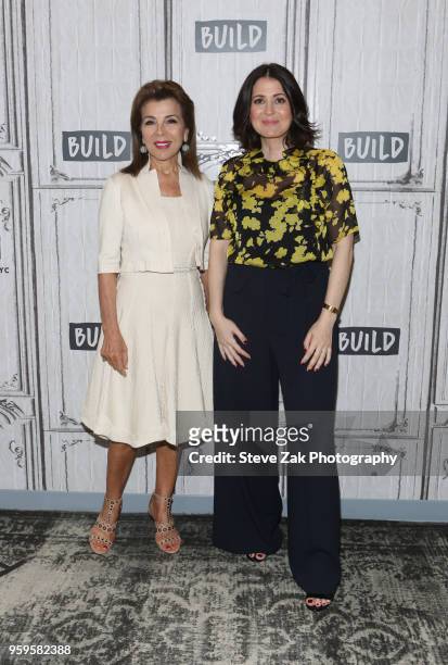 Princess Firyal of Jordan and Alexandra Shiva visit Build Series to discuss "This is Home: A Refugee Story" at Build Studio on May 17, 2018 in New...