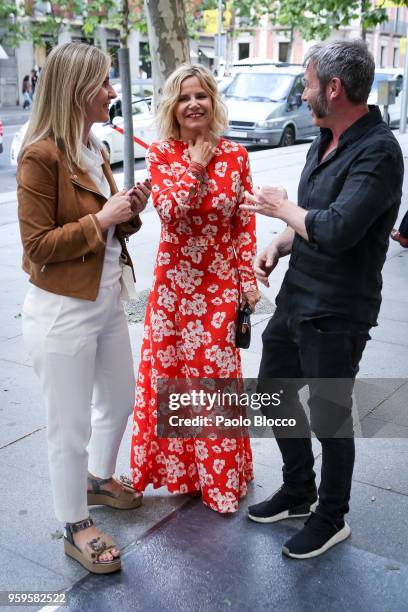 Eugenia Martinez de Irujo is seen on May 17, 2018 in Madrid, Spain.