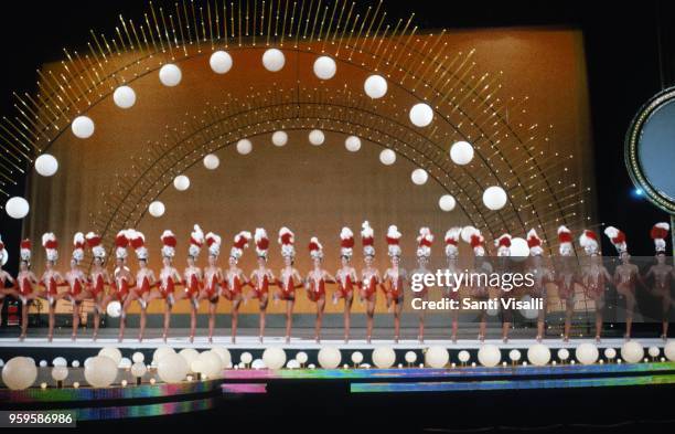 Rockettes at Radio City Musical on December 10, 1980 in New York, New York.