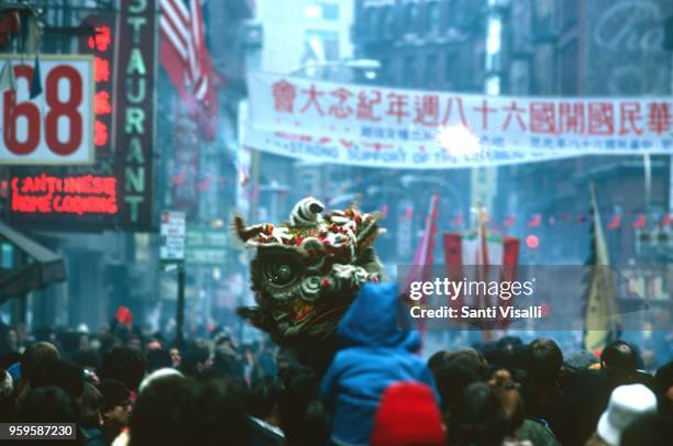 Chinese New Year on February 18, 1979 in New York, New York.