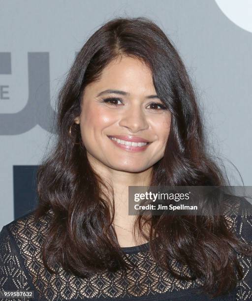 Actress Melonie Diaz attends the 2018 CW Network Upfront at The London Hotel on May 17, 2018 in New York City.