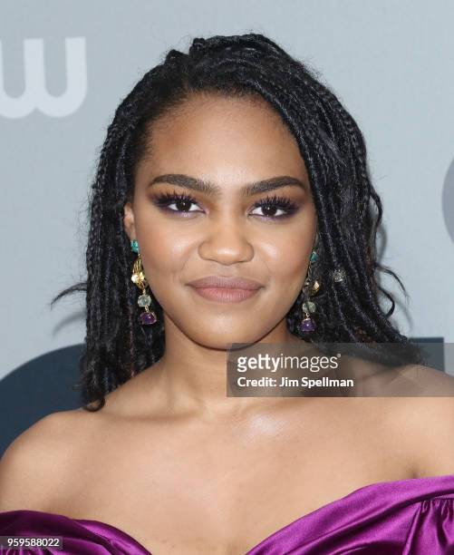 Actress China Anne McClain attends the 2018 CW Network Upfront at The London Hotel on May 17, 2018 in New York City.