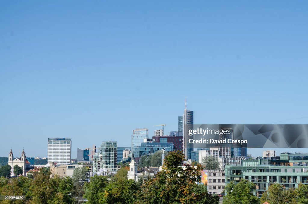 Vilnius skyline