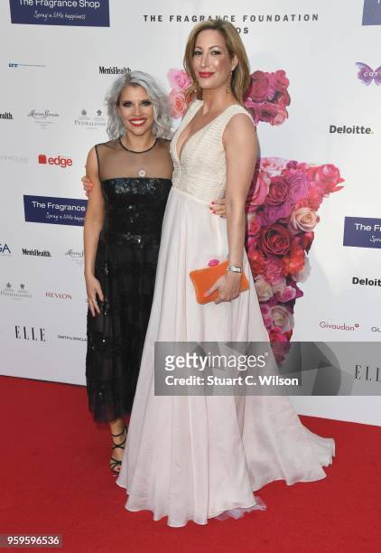 Pips Taylor and Laura Pradelska attend The Fragrance Foundation Awards at The Brewery on May 17, 2018 in London, England.
