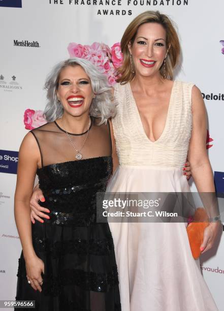Pips Taylor and Laura Pradelska attend The Fragrance Foundation Awards at The Brewery on May 17, 2018 in London, England.