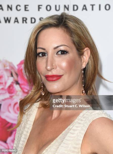 Laura Pradelska attends The Fragrance Foundation Awards at The Brewery on May 17, 2018 in London, England.