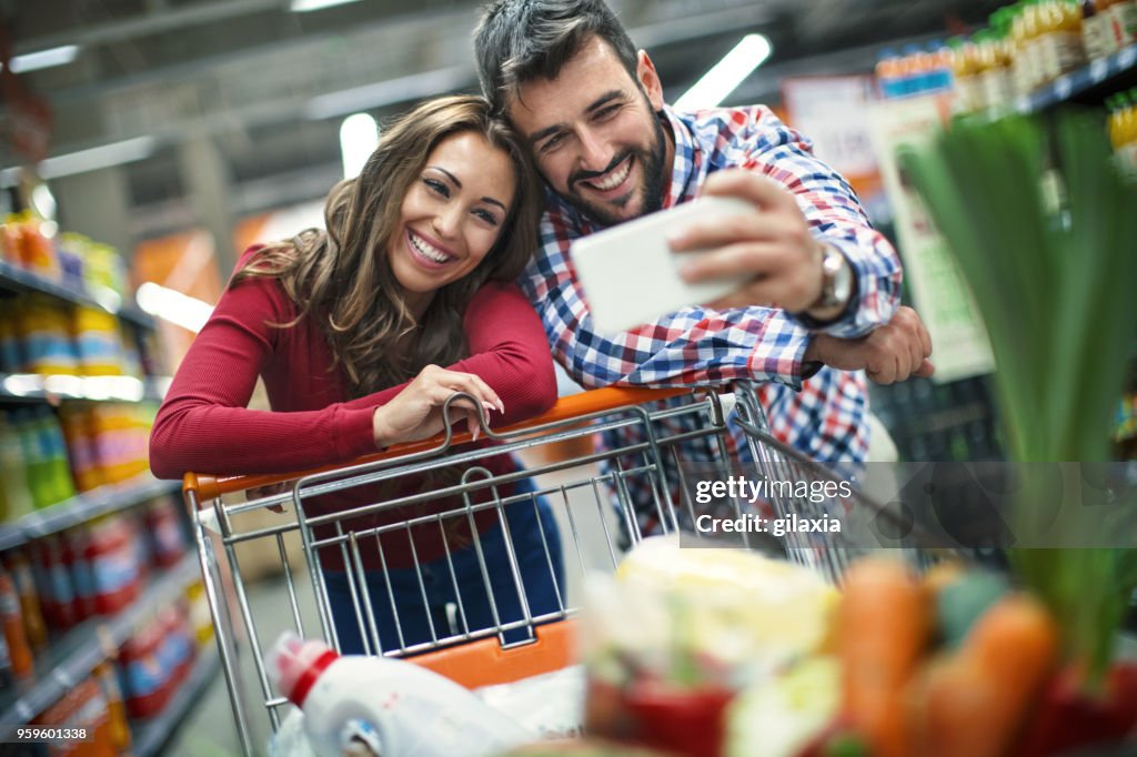 Boodschappen te doen