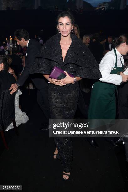 Christina Pitanguy attends the amfAR Gala Cannes 2018 dinner at Hotel du Cap-Eden-Roc on May 17, 2018 in Cap d'Antibes, France.