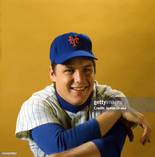 Sportsman of the Year: Portrait of New York Mets pitcher Tom Seaver posing during photo shoot. USA 12/1/1969 CREDIT: James Drake