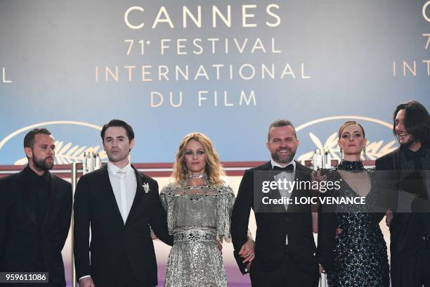 French composer Anthony Gonzalez, French actor Nicolas Maury, French actress Vanessa Paradis, French director Yann Gonzalez, French actress Kate...