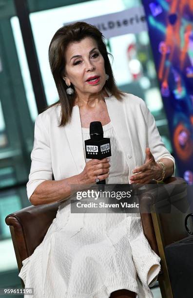 Executive producer HRH Princess Firyal of Jordan visits Build Series to discuss "This Is Home: A Refugee Story" documentary at Build Studio on May...