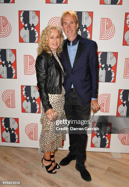 Angie Rutherford and Mike Rutherford attend the Shop at Bluebird Covent Garden launch party at The Carriage Hall on May 17, 2018 in London, England.