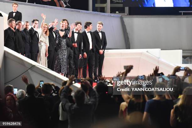 French music composer Nicolas Fromageau, French music composer Anthony Gonzalez, French actor Nicolas Maury, French actress Vanessa Paradis, French...