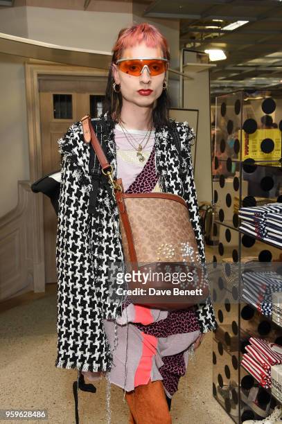 Attends the Photo London open house at Dover Street Market on May 17, 2018 in London, England.
