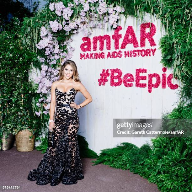 Brittney Palmer attends the amfAR Gala Cannes 2018 Studio at Hotel du Cap-Eden-Roc on May 17, 2018 in Cap d'Antibes, France.