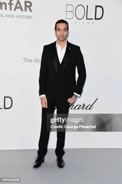 Mohammed Al Turki arrives at the amfAR Gala Cannes 2018 at Hotel du Cap-Eden-Roc on May 17, 2018 in Cap d'Antibes, France.