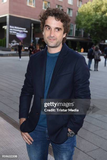 Oliver Wnuk during the premiere of 'Flying Illusion' on at Theater am Potsdamer Platz on May 17, 2018 in Berlin, Germany.