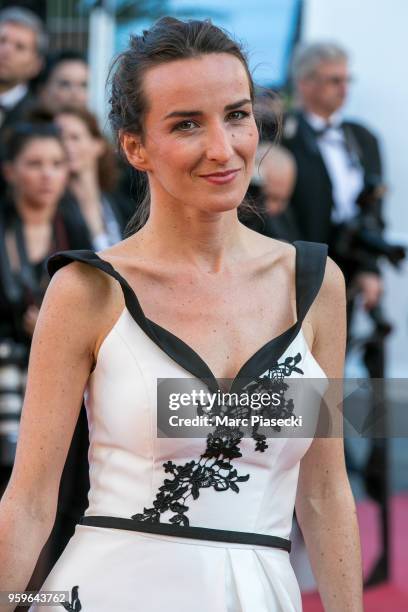 Actress Salome Stevenin attends the screening of "Capharnaum" during the 71st annual Cannes Film Festival at Palais des Festivals on May 17, 2018 in...