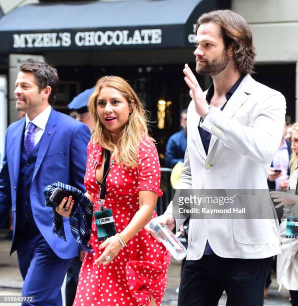 Actor Jared Padalecki is seen walking in Midtown on May 17, 2018 in New York City.