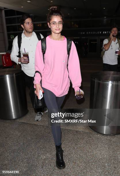 Taylor Hill is seen on May 17, 2018 in Los Angeles, CA.