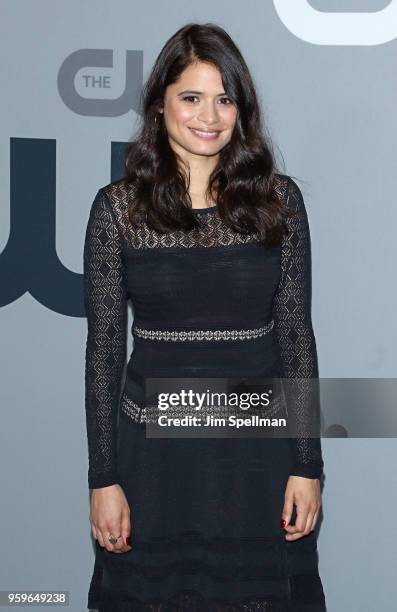 Actress Melonie Diaz attends the 2018 CW Network Upfront at The London Hotel on May 17, 2018 in New York City.