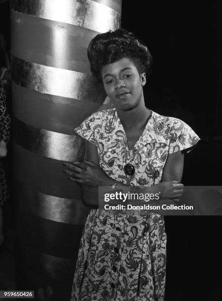 Portrait of Sarah Vaughan, Café Society , New York, N.Y., ca. Sept. 1946.