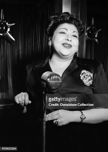 Portrait of Sylvia Syms, Little Casino, New York, N.Y., ca. June 1947.
