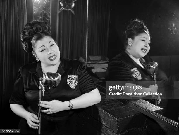 Portrait of Sylvia Syms, Little Casino, New York, N.Y., ca. June 1947.