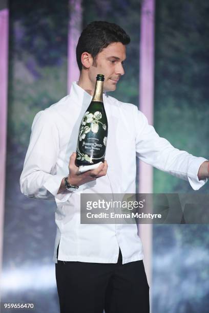 Perrier-Jouet: at the amfAR Gala Cannes 2018 at Hotel du Cap- Eden-Roc on May 17, 2018 in Cap d'Antibes, France.