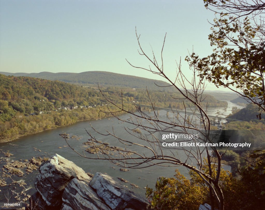 Shenandoah river landscape