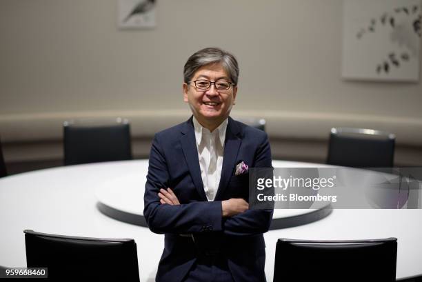 Oki Matsumoto, chief executive officer of Monex Group Inc., poses for a photograph in Tokyo, Japan, on Tuesday, May 8, 2018. Under new leadership...