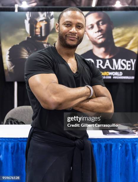 Actor David Ramsey attends the 2018 Wizard World Comic Con at Pennsylvania Convention Center on May 17, 2018 in Philadelphia, Pennsylvania.