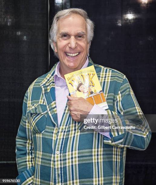 Actor, comedian Henry Winkler attends the 2018 Wizard World Comic Con at Pennsylvania Convention Center on May 17, 2018 in Philadelphia, Pennsylvania.