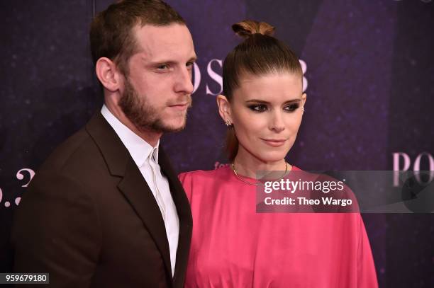 Jamie Bell and Kate Mara attend the "Pose" New York Premiere at Hammerstein Ballroom on May 17, 2018 in New York City.