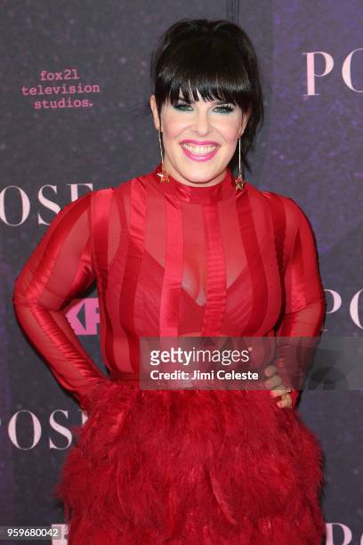 Alexis Martin Woodall attends the New York premiere of "Pose" at the Hammerstein Ballroom on May 17, 2018 in New York, New York.