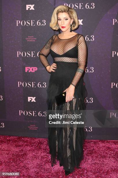 Our Lady J attends the New York premiere of "Pose" at the Hammerstein Ballroom on May 17, 2018 in New York, New York.