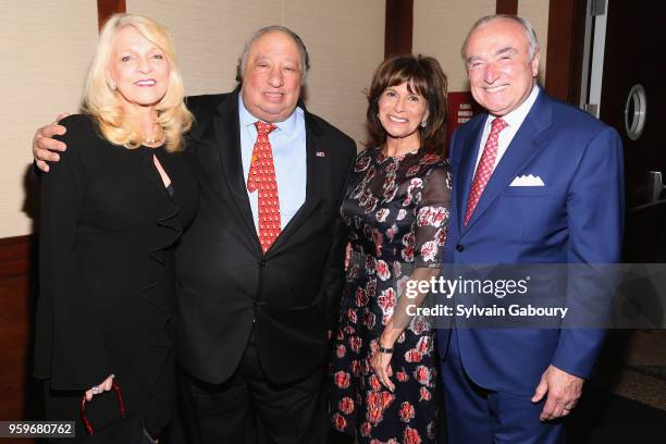 Margo Catsimatidis, John Catsimatidis, Rikki Klieman and William Bratton attend the New York City Police Foundation 2018 Gala on May 17, 2018 in New...