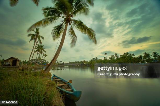 kadamakkudy -kerala - cochin stockfoto's en -beelden