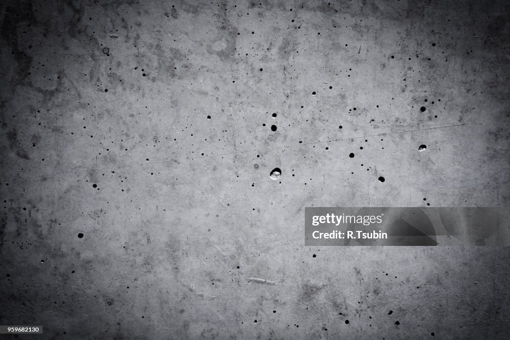 Grungy concrete wall and floor as background texture