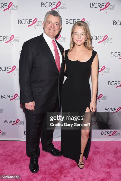 Co-Chairman William Lauder and Danielle Lauder attend the Breast Cancer Research Foundation's The Hot Pink Party at Park Avenue Armory on May 17,...